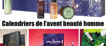 Calendrier de l'avent beauté homme 2025