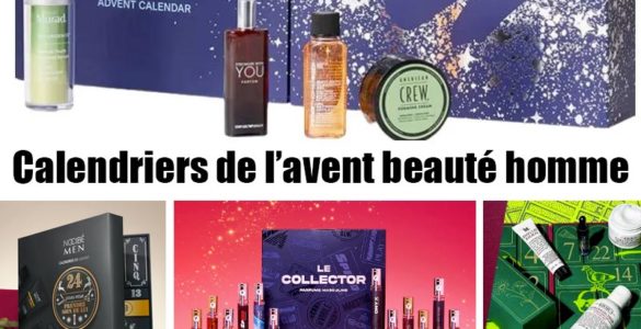 Calendrier de l'avent beauté homme 2025
