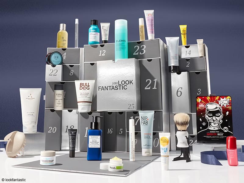 Calendrier de l'avent beauté homme Lookfantastic 2023