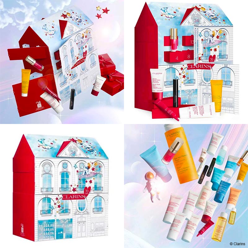 Calendrier de l'avent Clarins 2024