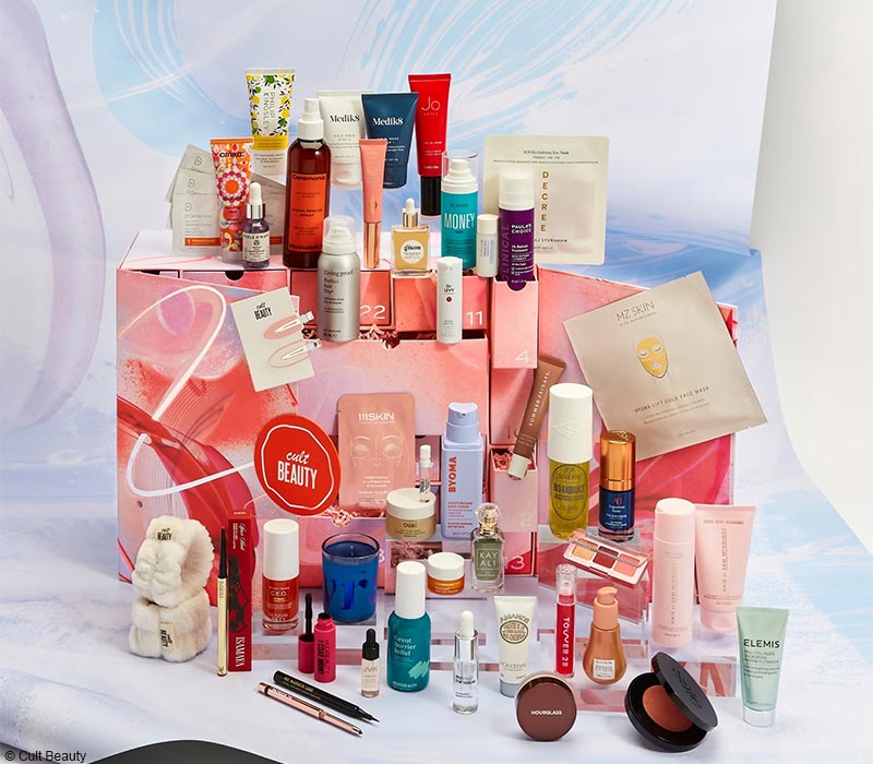 Calendrier de l'avent Cult Beauty 2024