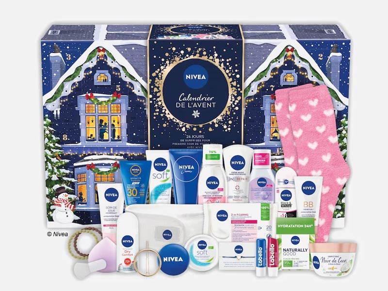 Calendrier de l’avent Nivea pas cher