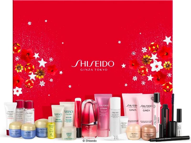 Calendrier de l'avent Shiseido 2022
