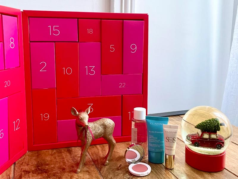 Calendrier de l'avent Clarins 2022