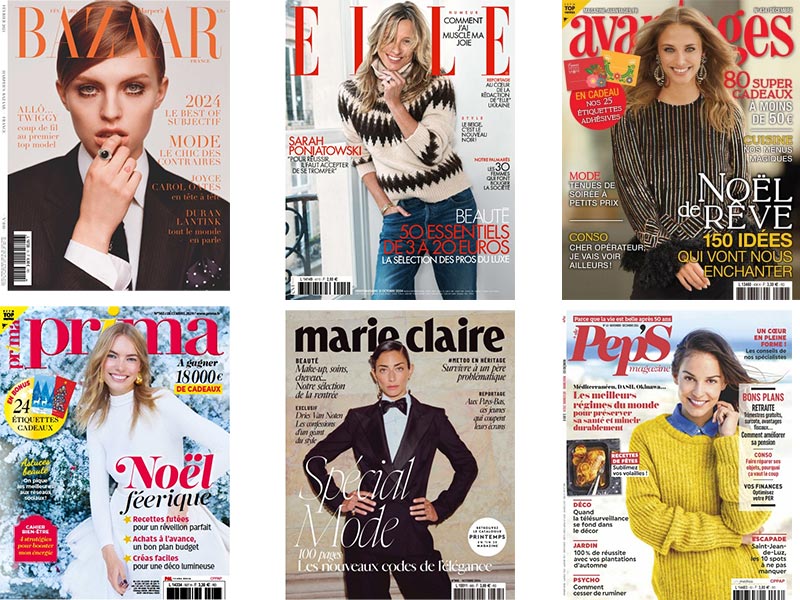 Cadeaux magazines novembre 2024