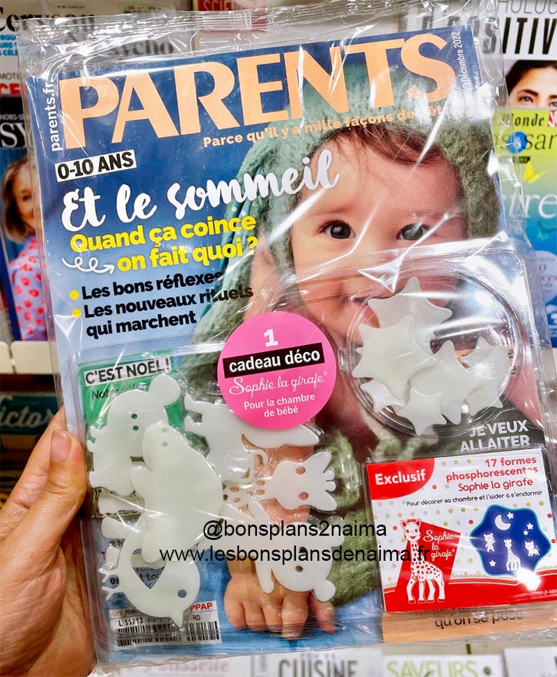 Etoiles phosphorescentes Parents magazine