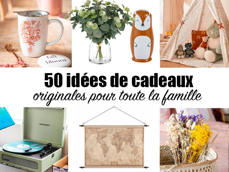 Idées cadeaux de Noël pour toute la famille