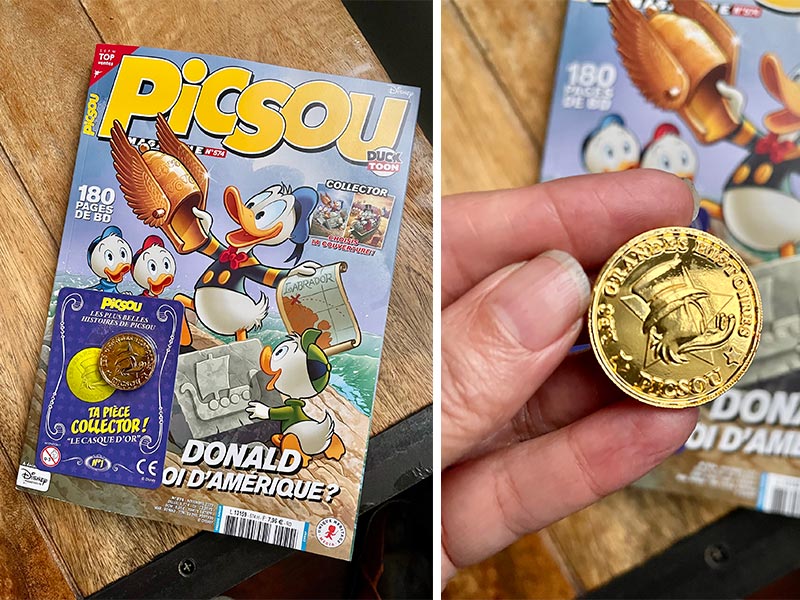 Pièce collector Picsou Magazine