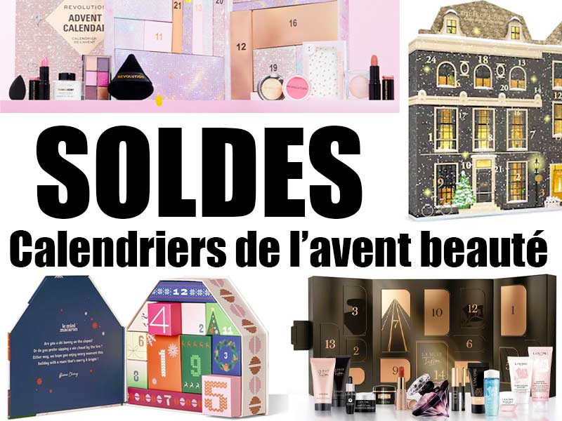 Soldes calendriers de l'avent beauté