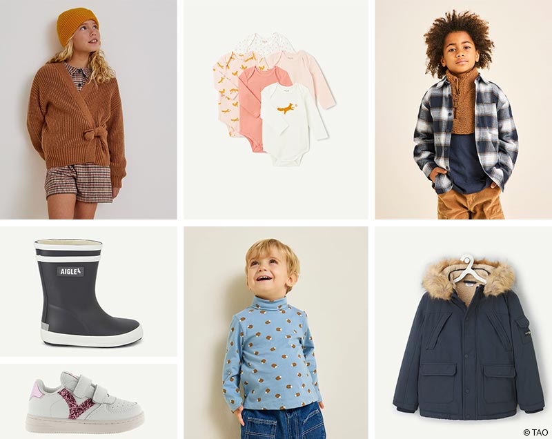 Vêtements Damart Enfant - Promos Soldes Hiver 2024