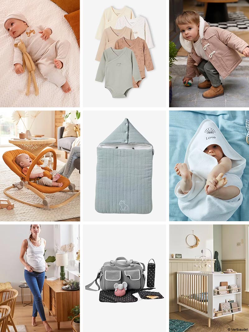 Soldes bébé Vertbaudet