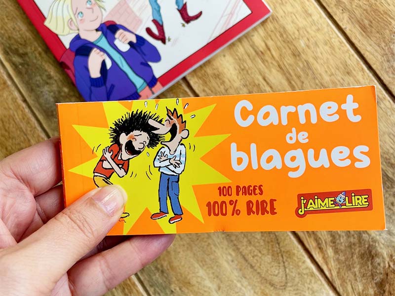 Carnet de blagues J'aime Lire