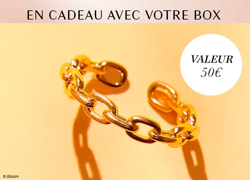 Code promo Blissim bague Waekura