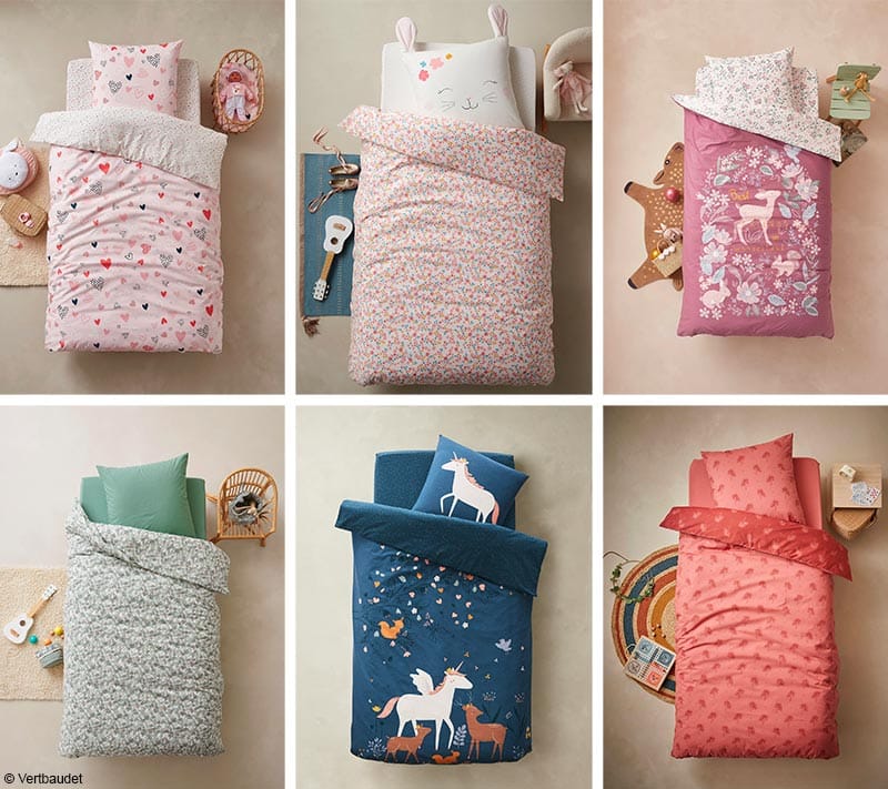 Housses de couette fille