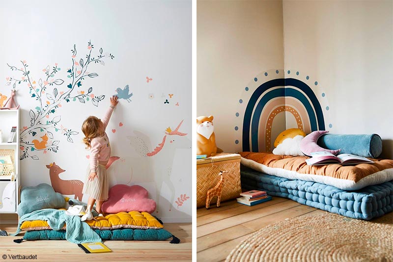 Stickers enfant : Bien décorer une chambre. Conseils et idées déco