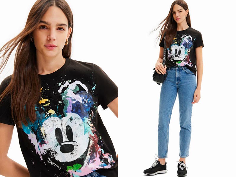 Tee-shirt Mickey Desigual