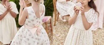 Robe petite fille d'honneur
