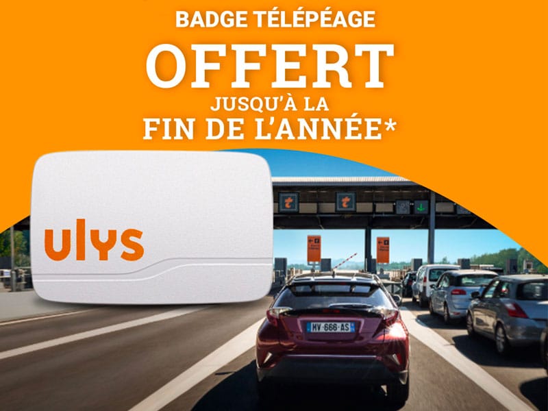 Abonnement badge télépéage -30% de réduction I Ulys by VINCI Autoroutes