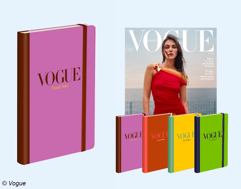 Carnet de voyage Vogue