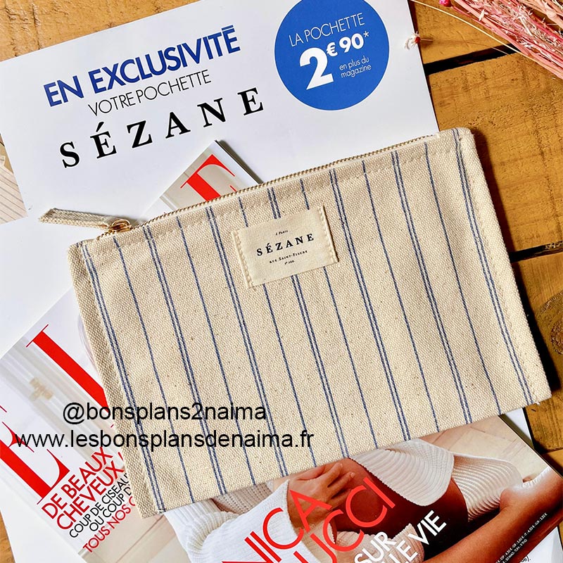 Pochette Sézane magazine Elle