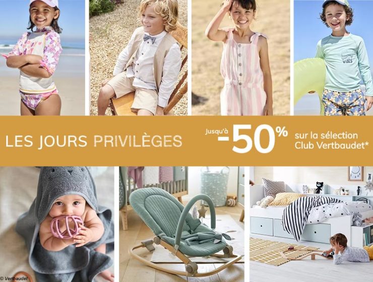 Vente privée Vertbaudet 2025