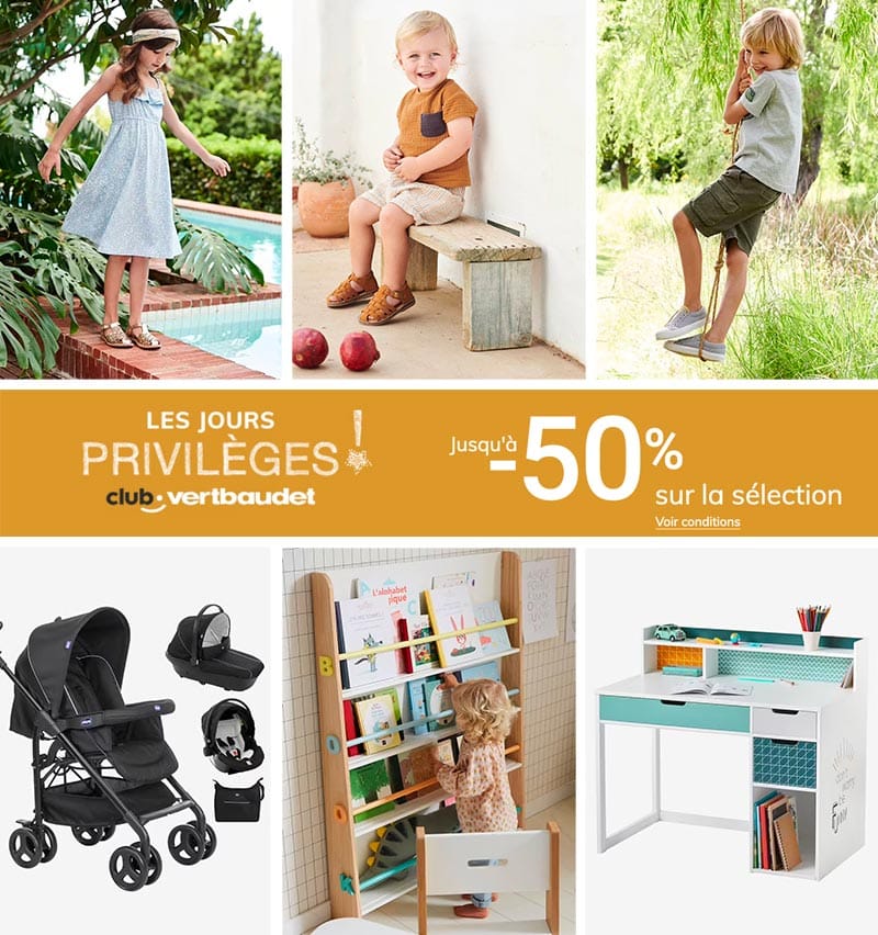 Vente privée Vertbaudet 2023