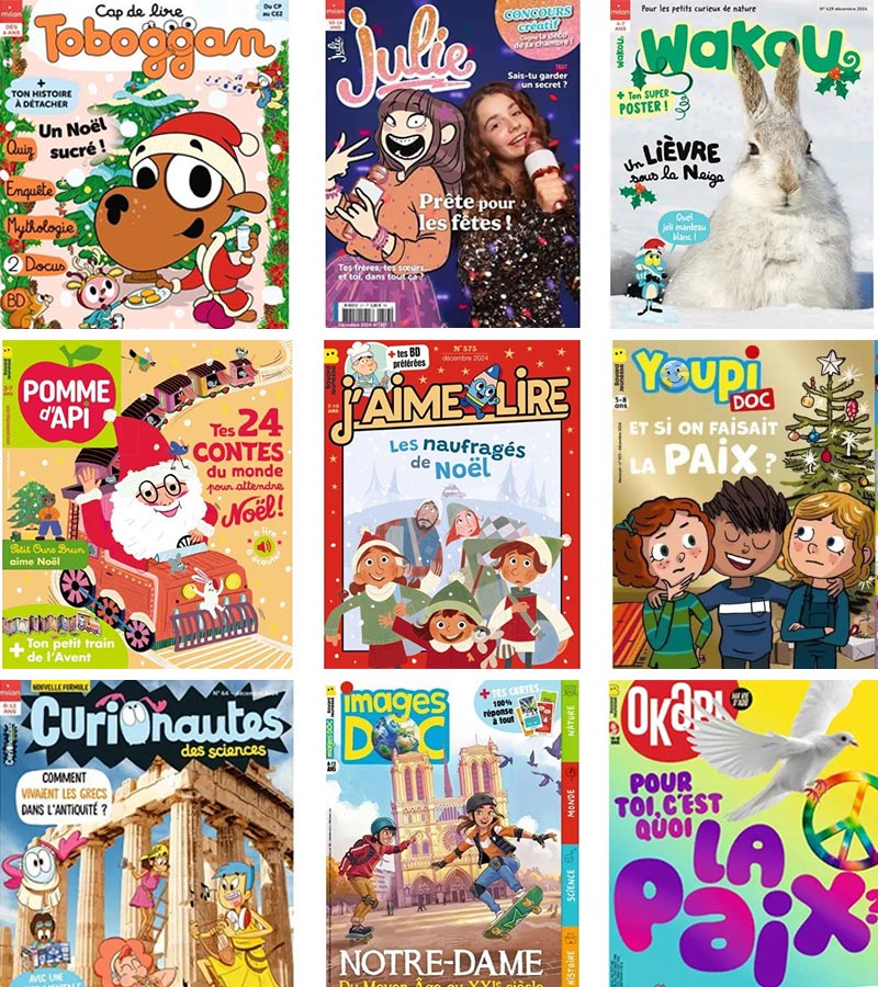 Magazines enfant pas chers