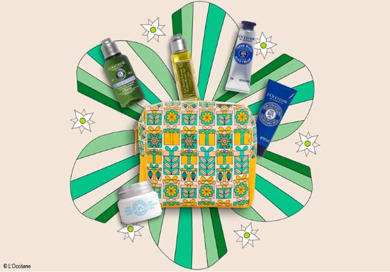 Trousse pas chère L'Occitane