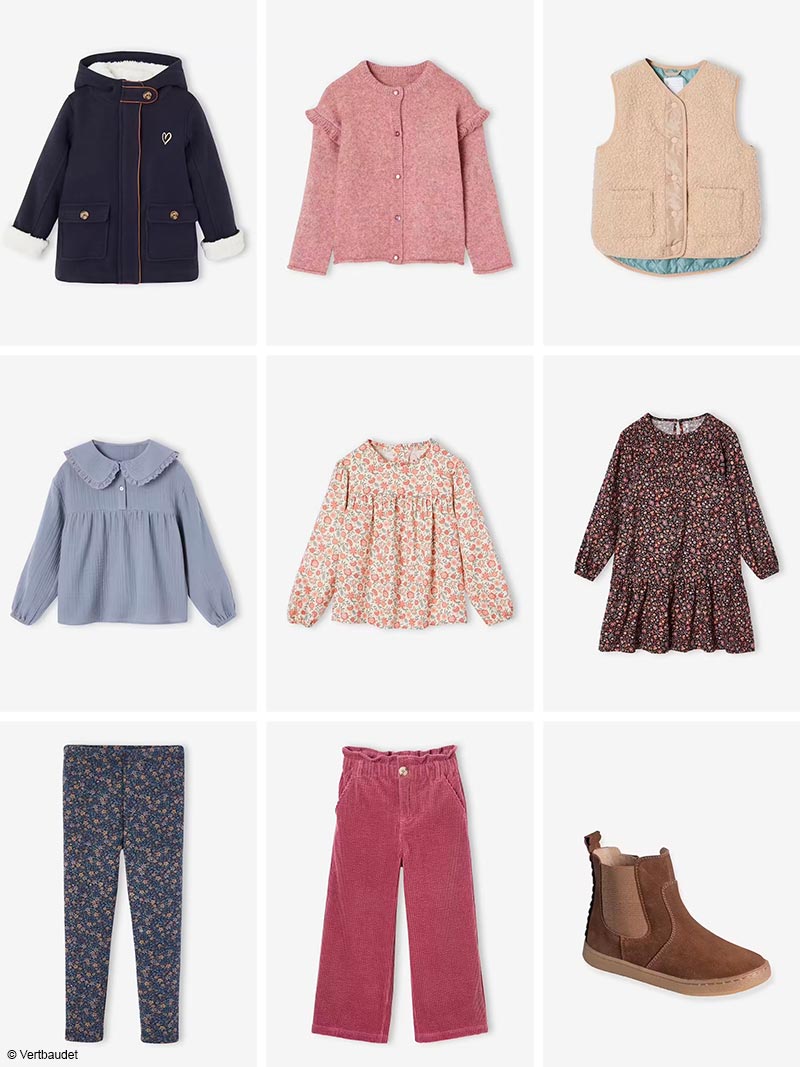 Mode fille automne-hiver 2024-2025