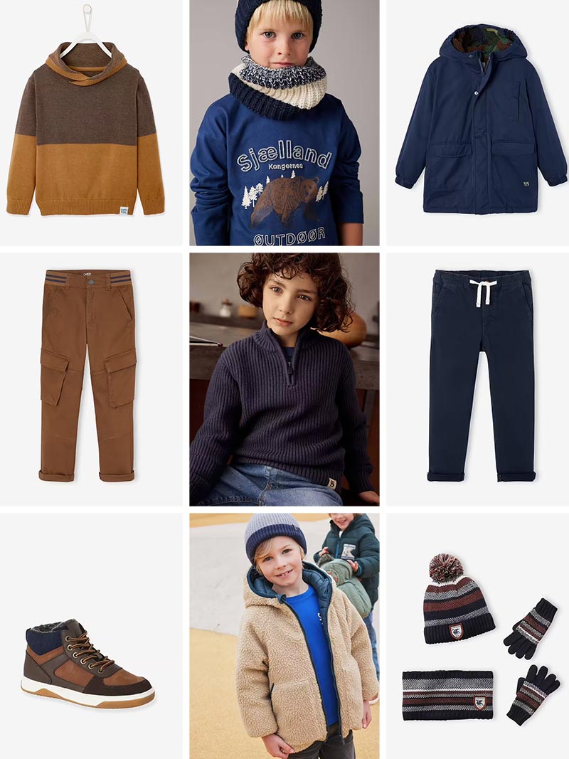 Les looks - Vêtements enfants garçon - vertbaudet