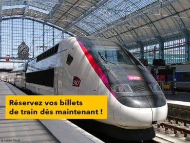 Ouverture vente billets de train Noël