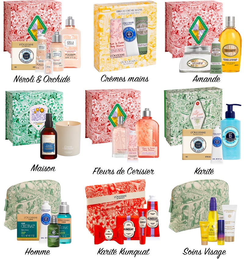 Coffrets de Noël L'Occitane