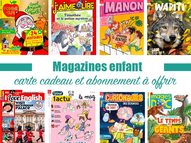 Abonnement magazine enfant