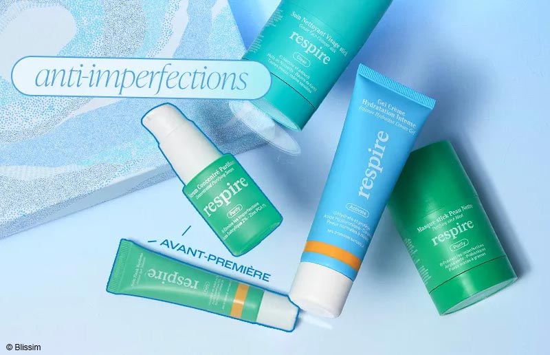 Blissim x Respire - Box Anti-imperfections