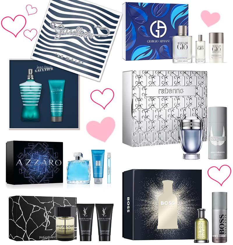 Coffrets parfum homme Saint Valentin 2024