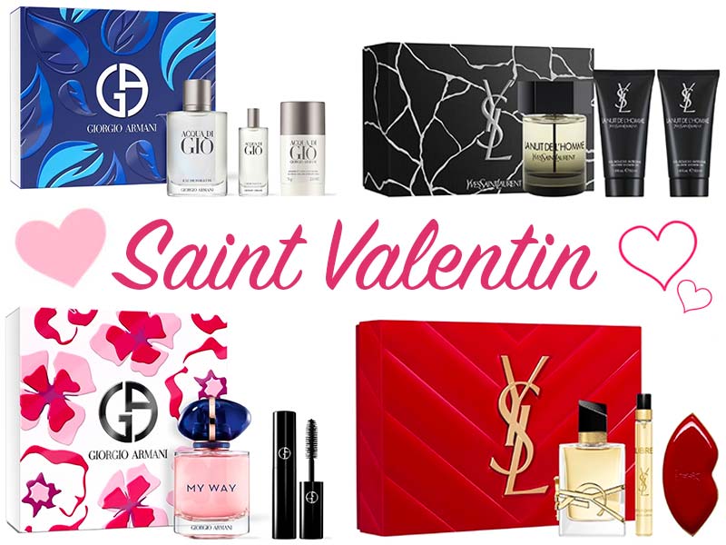 Coffret parfum Saint Valentin 2024