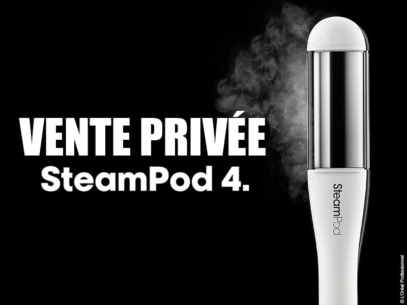 Vente privée Steampod 4