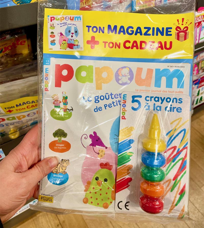 Crayons à la cire
