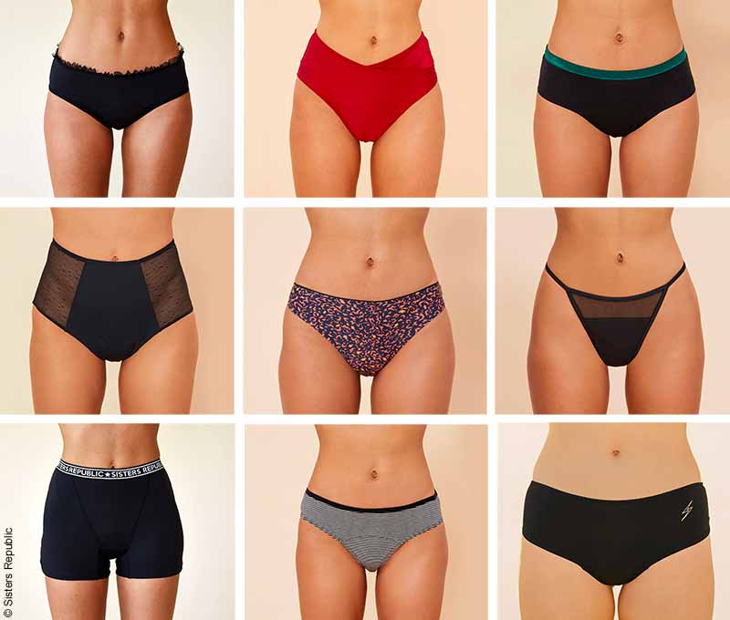 Culottes menstruelles Sisters Republic