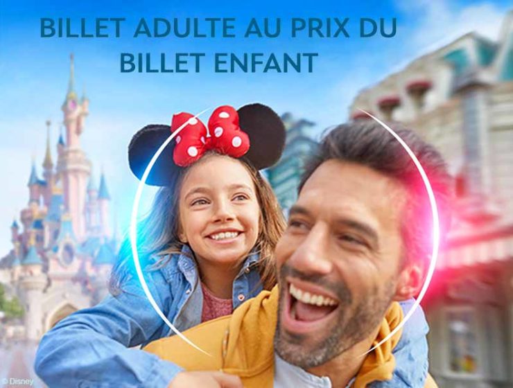 Billet Disneyland Paris adulte pas cher