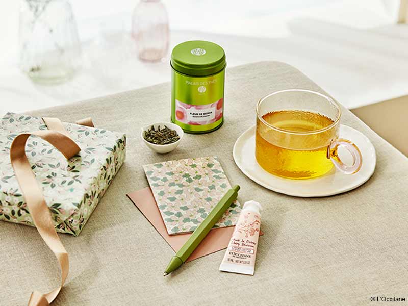 Palais des Thés x L'Occitane