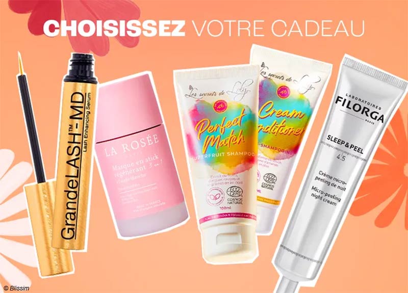 Soins au choix Blissim
