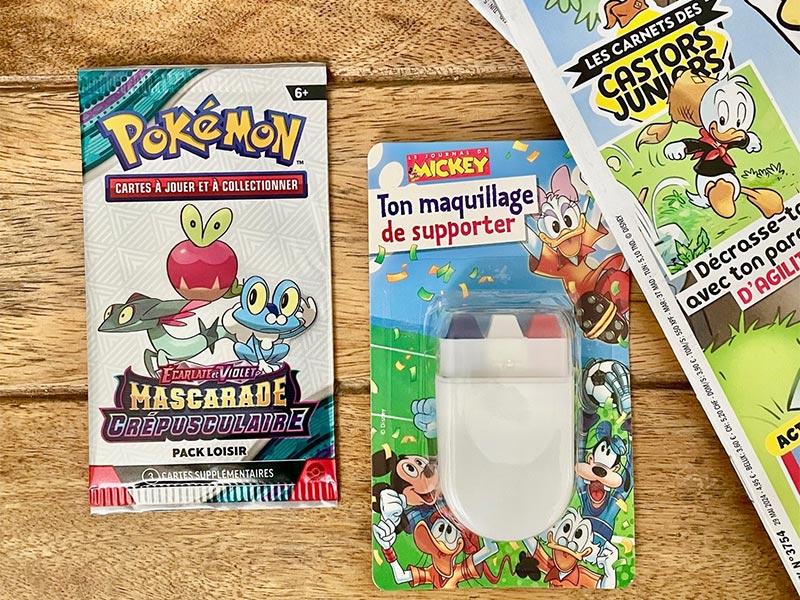 Cadeaux Journal de Mickey