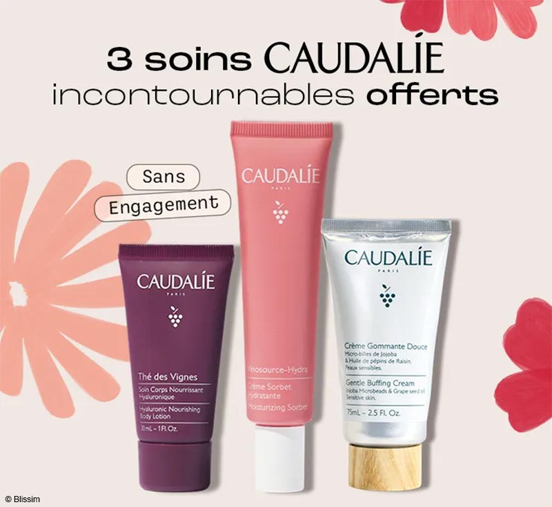 Code promo Blissim x Caudalie
