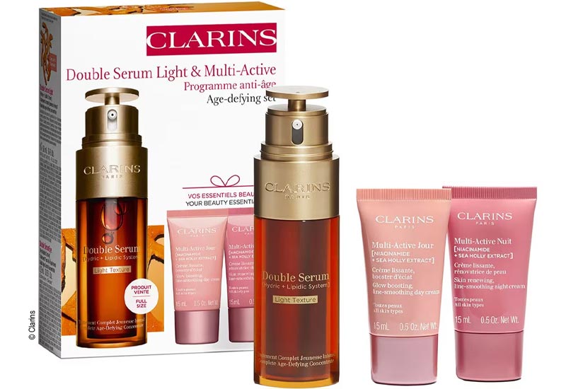 Coffret Clarins Double Serum