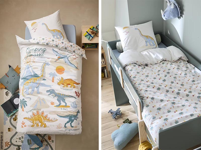Housse de couette dinosaure