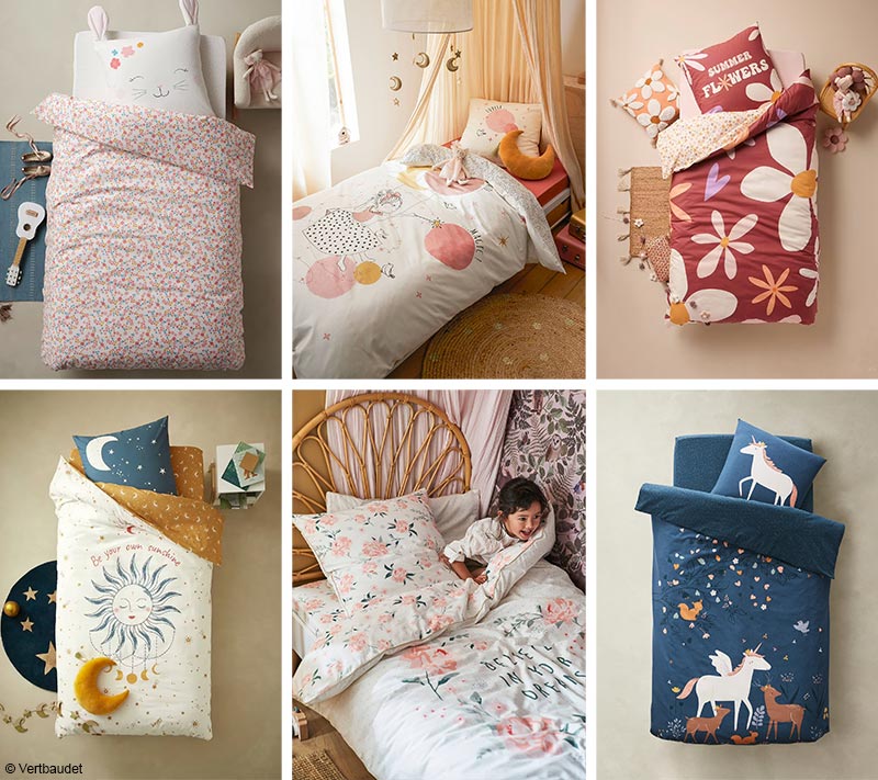 Housses de couette fille