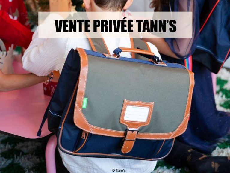 Vente priv?�e Tann's - Des cartables pas chers pour la rentr?�e