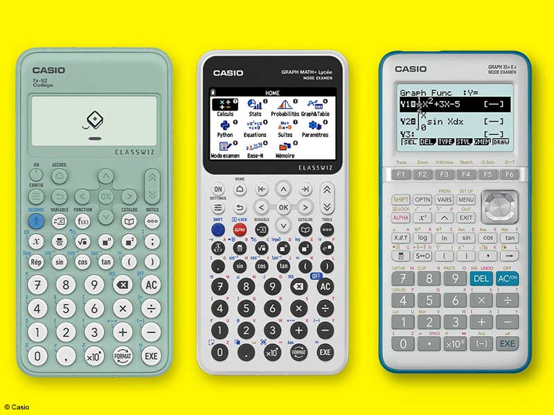 Calculatrices Casio