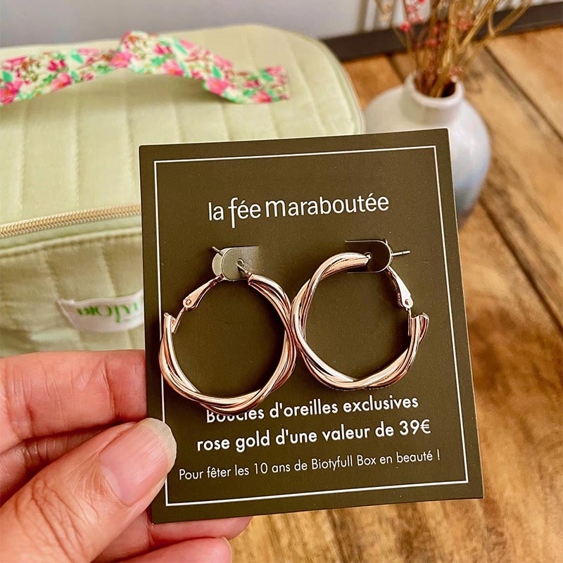Boucles d'oreilles La Fée Maraboutée
